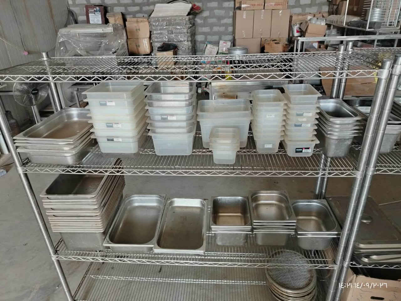 غراض مطعم ماكين و ادوات اكثرهن ايطاليات المكان بغداد للتواصل على الخاص او وتساب ***********

نص مكتوب في الصور:
- ١٤:٣٦ ١٤/٠٩/٢٠٢٦
- ١٤:٥٠ ١٤/٠٩/٢٠٢٦
- ١٤:٢١ ١٤/٠٩/٢٠٢٦
- ١٤:٥٨ ١٤/٠٩/٢٠٢٦
- ١٨:٥٩ ١٤٠٤/٠٩/٢٦
- ١٤:٠٩ ١٤/٠٩/٢٠٢٦