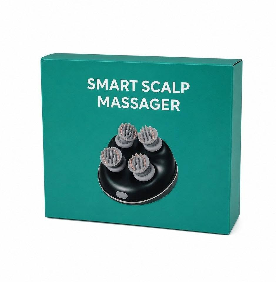 التواصل واتساب ***********
جهاز مساج فروة الرأس الذكي – Smart Scalp Massager

استمتع بتجربة استرخاء متكاملة مع جهاز مساج فروة الرأس الذكي المصمم لتدليك فروة الرأس وتحفيزها بلطف. يتميز بأربع رؤوس سيليكون ناعمة تحاكي حركة التدليك اليدوي، مما يساعد على تخفيف التوتر وتنشيط الدورة الدموية ومنحك شعوراً بالراحة والاسترخاء.

المميزات:

4 رؤوس سيليكون مرنة لتدليك  ومريح.

3 أوضاع تدليك تناسب احتياجاتك.

 .بطارية مدمجة قابلة لإعادة الشحن عبر USB.

.مؤقت ذكي للإيقاف التلقائي بعد 10 دقائق.

.يساعد على تنشيط الدورة الدموية في فروة الرأس.

يخفف التوتر والإجهاد بعد يوم طويل.

مناسب للاستخدام على فروة 
الرأس الجافة أو أثناء غسل الشعر

تصميم لاسلكي وخفيف الوزن لسهولة الاستخدام في أي مكان
محتويات العبوة:

جهاز مساج فروة الرأس الذكي.
كابل شحن USB.
دليل الاستخدام
السعر 14 الف
