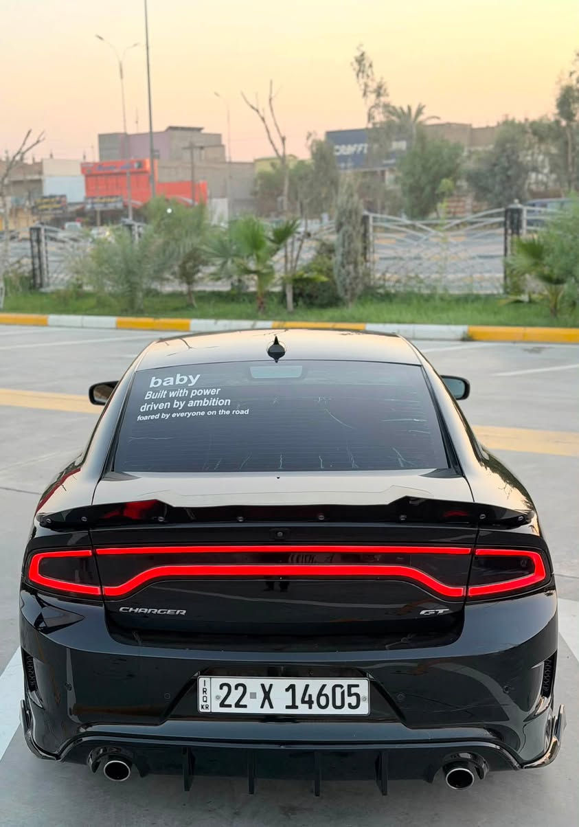 جارجر  gt 2023 لاست كول النسخةالاخيرة 
كير مكينة كلشي مكفول 
ضررها فقط بنيد سطحي كلش 
راديترات ولايتات كلهن بلادي 
يعني فقط مبدل بنيد ودعامية 
السيارة  تجي شاشة جبيرة 
وماشية 80
والسيارة مصروف عليها ومرتبة 
لايتات زنون بلادية وويالة تو سايز خلفي ٣١٥
والسيارة خير من الله كاملة من كلشي
والسيارة رقم اربيل وبأسمي شوكت متريد تحويل جاهز

***********
