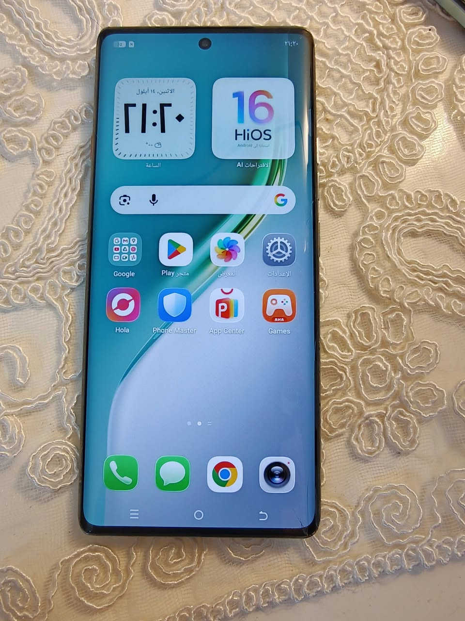 انفنكس نوت ٤٠ برو بلس فايف جي
ذاكرته ٢٥٦ عشوائية ١٦ 
بي طخه بالشاشه نظيف موضحه بالبلازمه 
@@@@@@__________@@@@@@@

تكنو كامون ٤٠ برو نظيف بي طخه بالبلازمه موضحه
ذاكرته ٢٥٦ عشوائية ١٦ 
نظيف جدا بي فطر بالبلازمه موضحه بالصور
@@@@@@@__________@@@@@@

هونر اكس  ٧ بي  الجهاز كله  شغال 

ذاكرته ٢٥٦ عشوائية ١٢ 

بي طخه بالبلازمه موضحه بالصور والباقي كله شغال 

الاجهزه موضحه صورهن 

الاتصال واتساب ***********

مكاني بغداد @ شهدا البياع  توصيل ماكو

نص مكتوب في الصور:
- ٢١:٢٠ هاتفي HiOS 16.2.0 التحقق من التحديثات اسم الجهاز TECNO CAMON 40 Pro التخزين ٢١,٦٣ غ.ب / ٢٥٦ غ.ب الطراز TECNO CM6 وحدة المعالجة المركزية Helio G100 Ultimate RAM ٨,٠٠ غ.ب+٥,٠٠ غ.ب الكاميرا الخلفية 50M OIS+8M الكاميرا الأمامية 50M البطارية 5200mAh
- ٥٥ X ٢١:٢٠ هاتفي HiOS 16.2.0 التحقق من التحديثات اسم الجهاز TECNO CAMON 40 Pro التخزين ٢١,٦٢ غ.ب / ٢٥٦ غ.ب الطراز TECNO CM6 وحدة المعالجة المركزية Helio G100 Ultimate RAM ٨,٠٠ غ.ب+٥,٠٠ غ.ب الكاميرا الخلفية 50M OIS+8M الكاميرا الأمامية 50M البطارية 5200mAh
- حول الهاتف MagicOS المعالج المركزي Qualcomm Snapdragon 680 اسم الجهاز HONOR X7b ذاكرة الوصول العشوائي ٦,٠ غ.ب + ٦,٠ غ.ب HONOR RAM Turbo دقة الشاشة ٢٤١٢ x ١٠٨٠ البطارية mAh 6000 المساحة الفارغة ٢٣٩,٢٦ غ.ب الإجمالي ٢٥٦ غ.ب وحدة التخزين الداخلية الموديل CLK-LX2 8.0.0.418(C185E9R3P3) رقـم الإصـدار