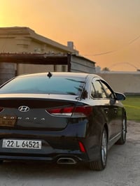 سوناتا للبيع وارد امريكي موديل 2019حادثها باب وجاملق اليمين مصبوقات مم...