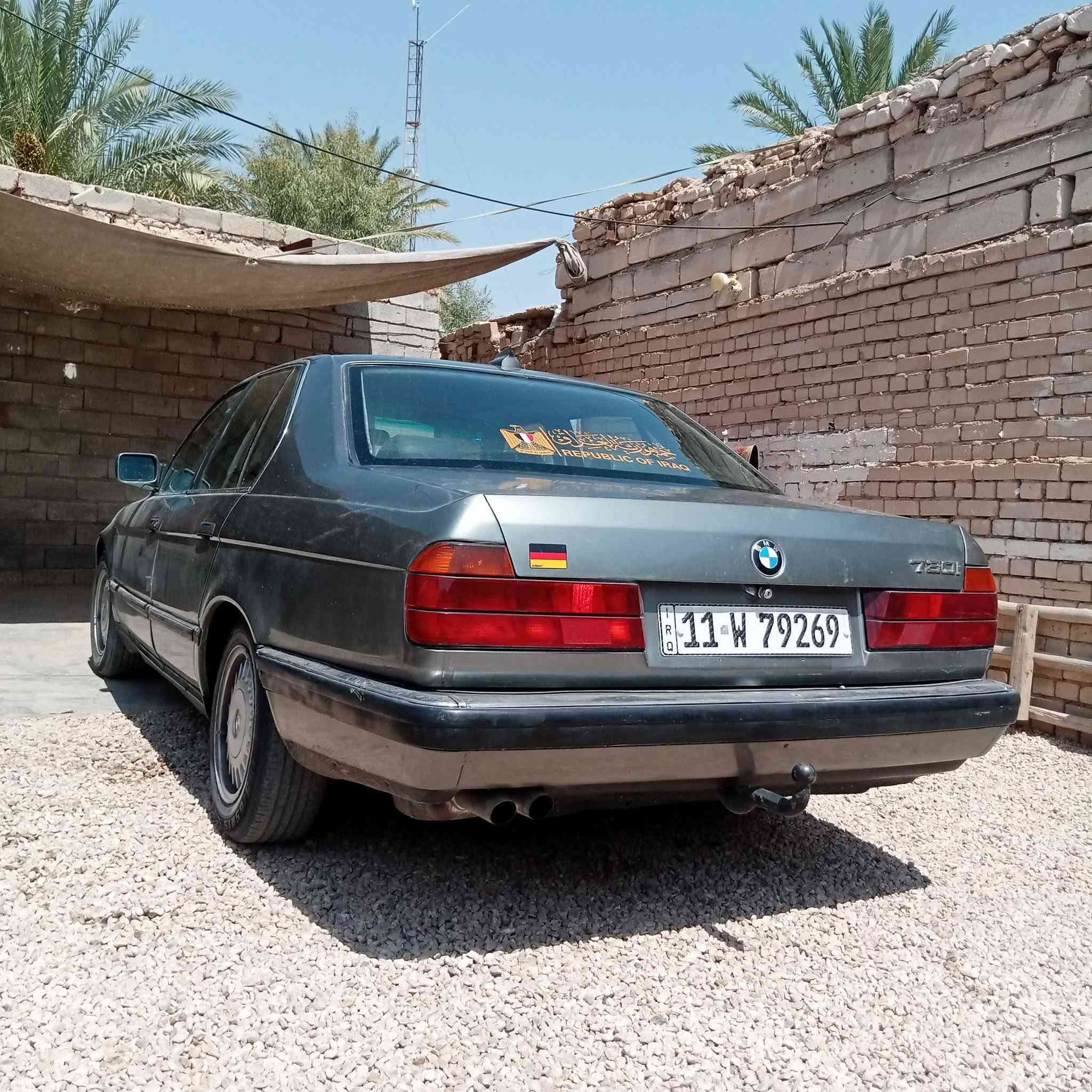 السلام عليكم بي ام دبليو للبيع حجم 730 مديل 92 رقم بغداد نكليزي هزه جديده ال 30 مداور مباشر السعر 50 وبي مجال مكان كربلاء عين التمر الاستفسار عل رقم ***********
