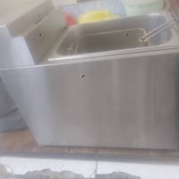 قلايه سل ستيل جديدا ستعماال سبوع بعدها نضيفه مكاني الدوره سعرها ١٥٠ وت...
