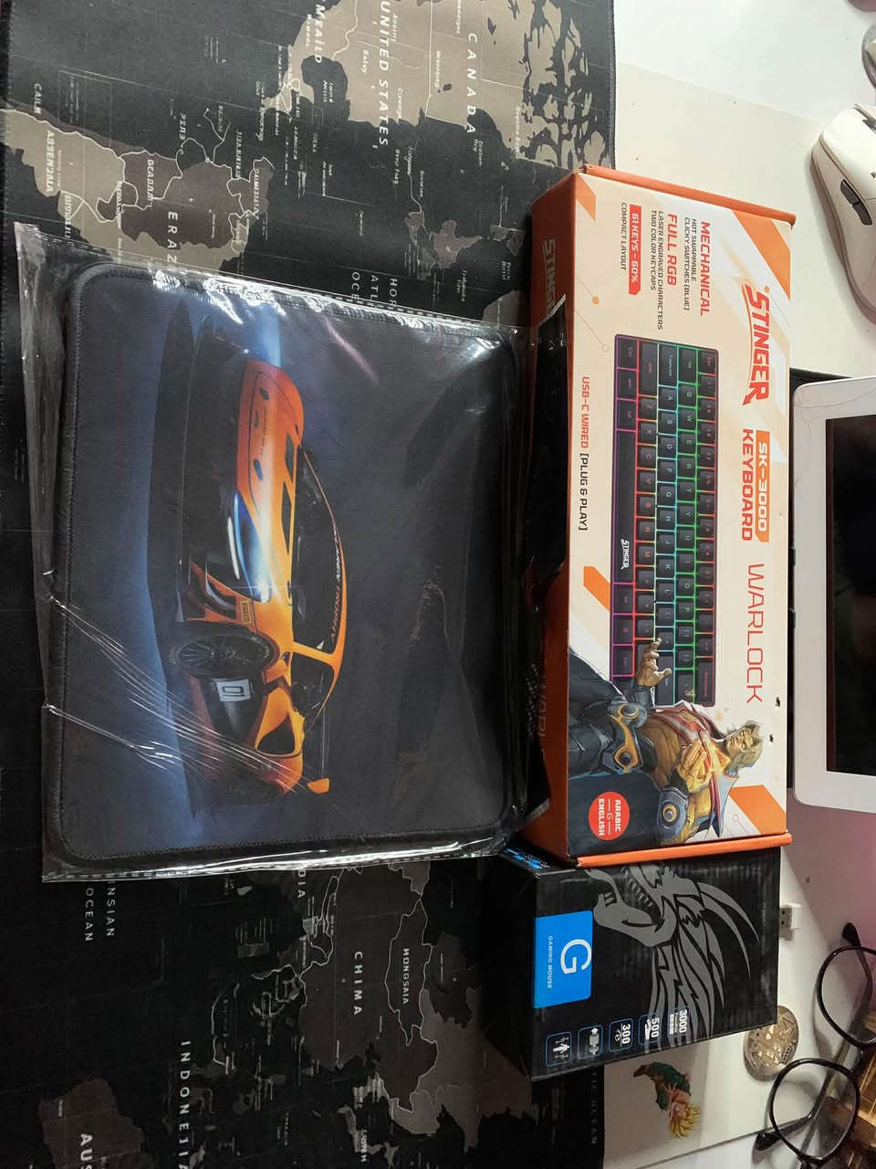 كت
كيبورد ميكانيكل عربي انكليزي stinger sk3000🔥
ماوس اوتو كلكر تحكمdpi ازرار جانبيه ✅
هدية باد ماوس من اختيارك وكل هذا ✨
بسعر28 الف
توصيل لجميع المحافظات 5 الف
فولتكس ستور
