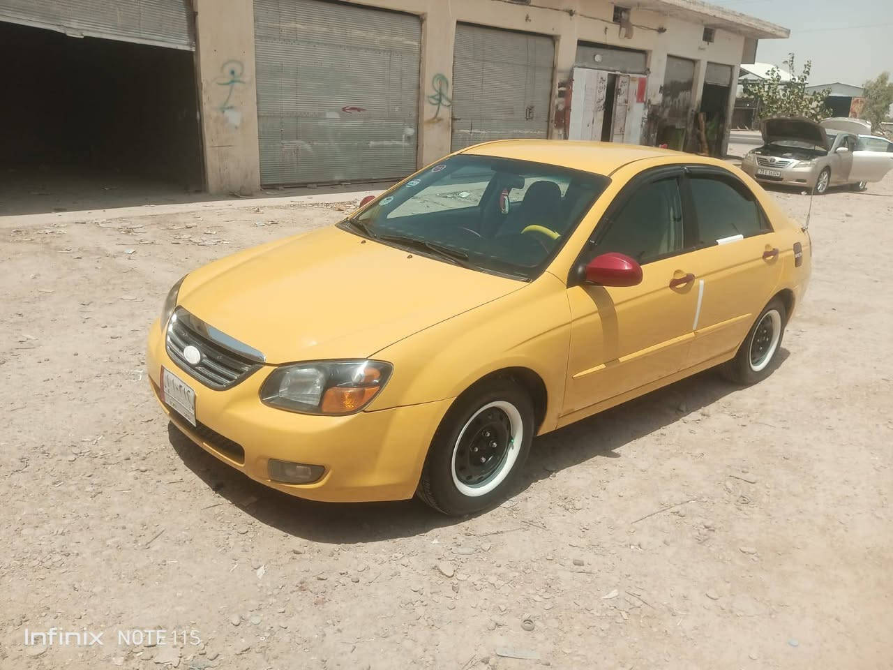 السلام عليكم كيا سبكترا موديل 8 ضرر جاملغ الامامي بدون دواخل محرك 2000 تبريد تدفئه كله شغالهمنظو غاز  تخم تاير جديد صدر كله جديد رقم ديالى خط جوال سياره ما بيها اي نقص جاهزه للشغل عنوان ديالى كنعان سعر السياره 72 الاستفسار على هذا الرقم ***********
