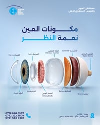 العين مو مجرد عضو صغير… هي منظومة دقيقة، وكل جزء بيها يؤدي دور مهم حتى...