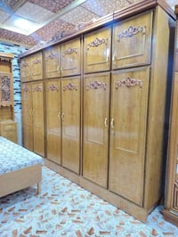 غرفه نوم خشب • مستعمل قليل • الرمانه