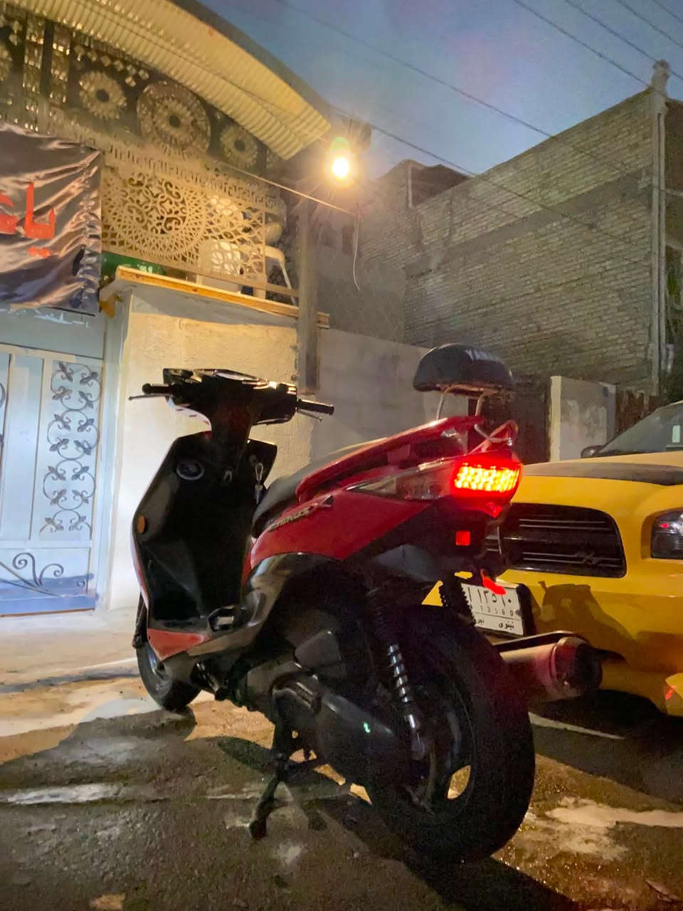 السلام عليكم سكنس لد ياباني 🇯🇵 مو كوري
الدراجة كفالة عامه مكينة برغي ممفتوح الدراجة الله شاهد زيرو بس الكفر بيه ملاحضات الدراجة اكفلك مكينه وكفر اذا تجار استاند حساس دشبول كله يشتغل طوافه كلشي يشتغل الدراجة خير من الله شلعه ومعدل بيه تجوه وجاملغ كاربون فايبر وزوج تايرات جلاتين جدد سعر 1350 وبيه مجال حك الجيه فقط
مكاني بغداد الزعفرانية 
***********
