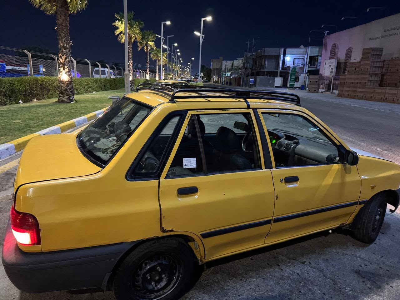 السلام عليكم للبيع سايبا موديل 14 السيارة بسمي رقم بغداد جديد وهزة جديدة وسنوية جديدة التبريد بس يرادلة غازوالمكينه بيها دخان  السيارة شغالة وحلوة مكاني بغداد الغزالية السعر 24 بي مجال قليل السيارة بلادية مابيهة لاضربة ولا صبغ للاتصال ***********بيهة شاشة شرط التحويل
