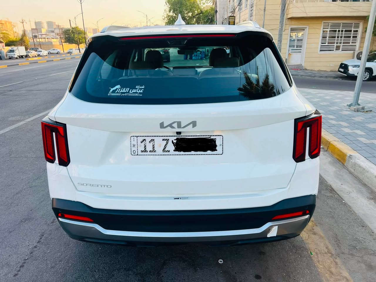 سورنتو ٢٠٢٥ خليجي بغداد 
بانوراما 
داتا شو
ويل ٢٠
دبل كامرة
كشنات كهرباء 
سايد بريك بصمه
صندوق كهرباء
٤ انضمه قيادة
تحكم جهتين 
حساس خلفي امامي 
٧ راكب 
٣قطع تبريد
بصمه ابواب
شاشه متصله 
تبريد بيانو 
مكفوله من بارد وصبغ وفتح
ماشية  45000  قابل للزيادة 
السعر ٣١٢  وبيها مجال
للإتصال  ***********
مكاني بغداد
