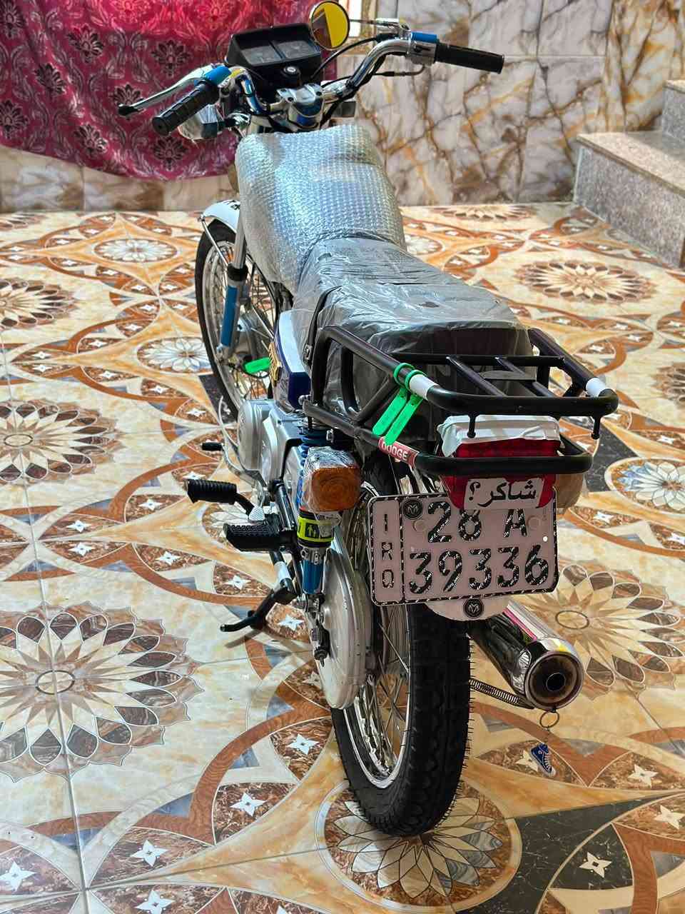 سلام عليكم لبيع دراجه نامه شلامجه مديل2023رقم او سنويه شرط ابسمي نضافه100/100العنوان البصرة قضاء المدينه السعر مليونين و100وبيه مجالي حك الجيه***********
