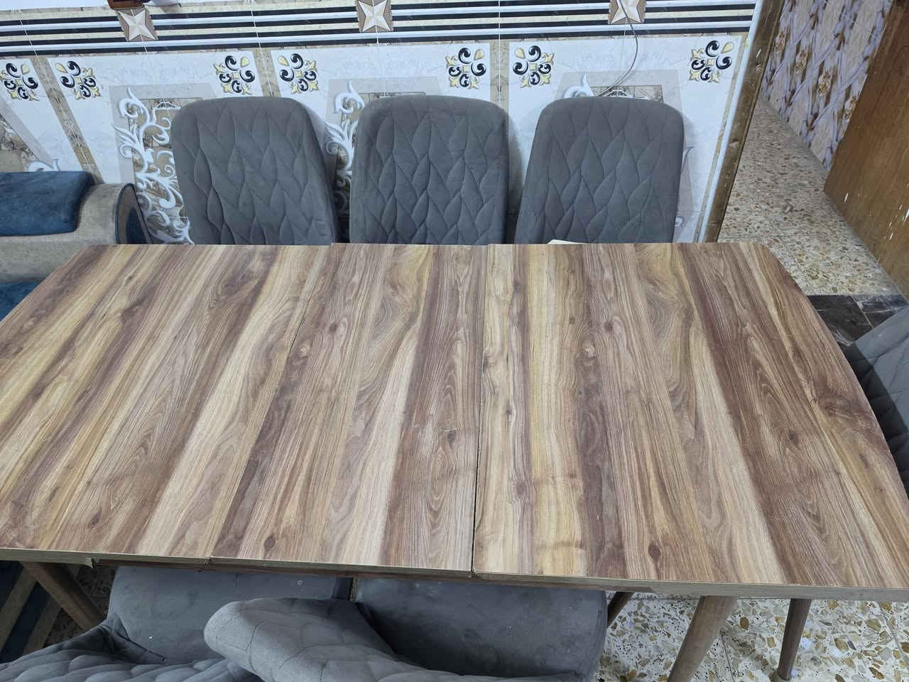 ميز طعام • ٦ كراسي • بغداد الشعلة ام نجم