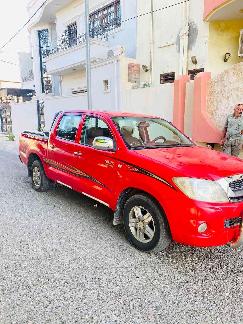 بسم الله وعلى بركة الله

🚙 للبيع هايلوكس موديل 2009
🔴 اللون: أحمر
📍 الموقع: كركوك – حي واحد حزيران
🔢 الرقم: كركوك لماني
📅 السنوية: لغاية نهاية 2028
🛞 التايرات: نص عمر
🔋 البطارية: جديدة
🔧 المحرك: بداية تنقيص
🚘 الجاملغ الخلفي: تعديل، جهة السكن حك شبر
📄 باقي كفالة
⛽ شرط تحويل كابون بانزين
📺 شاشة

💰 السعر: 165 ورقة، قابل للتفاوض

📞 للتواصل:
***********

***********
