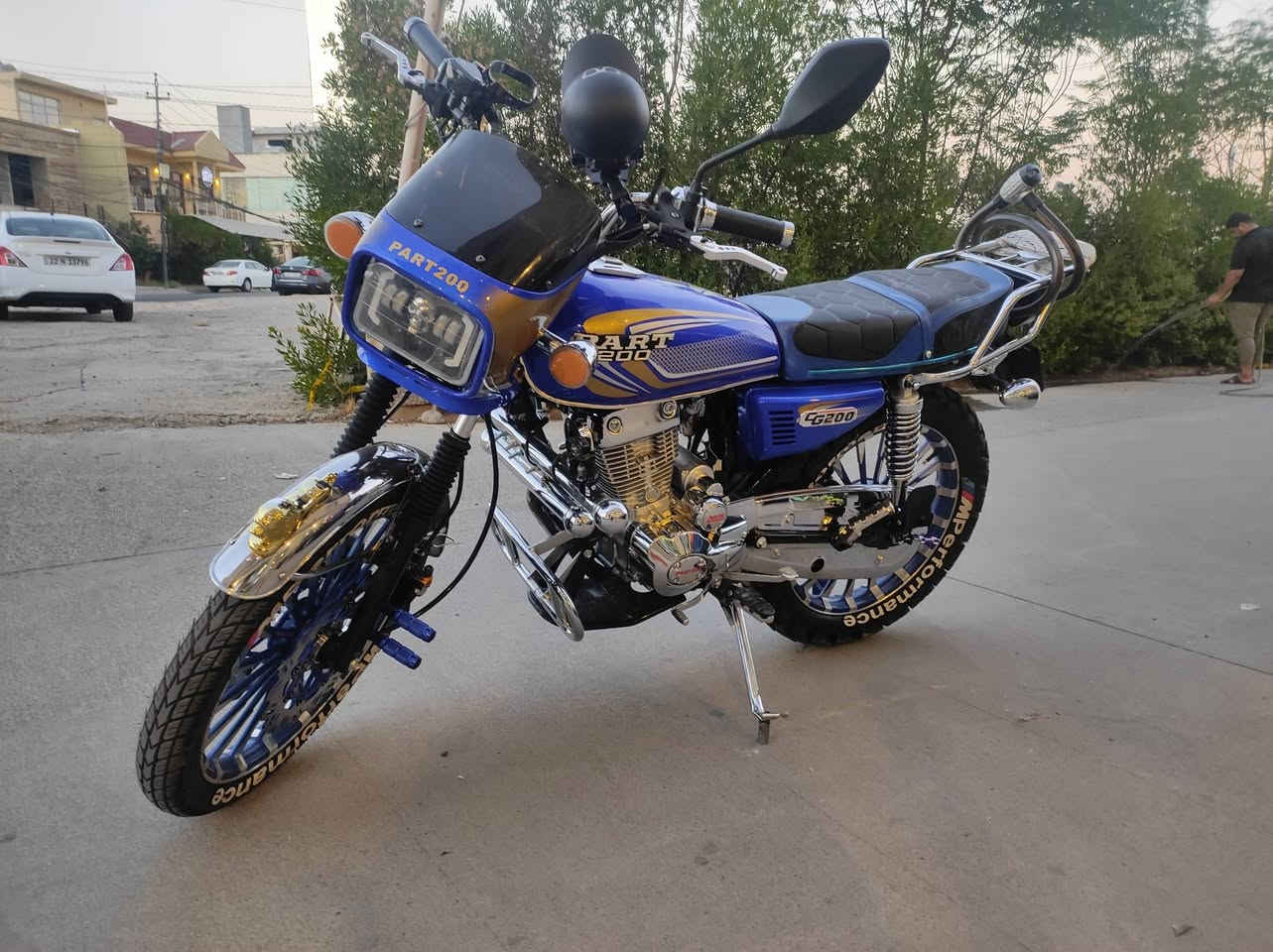 ميتور بارت 200cc موديل 2025 وكاله ماشي 2500 كيلو معدل رياضي 
السعر 700$ قفل مو شرا لا تتصل 
***********
