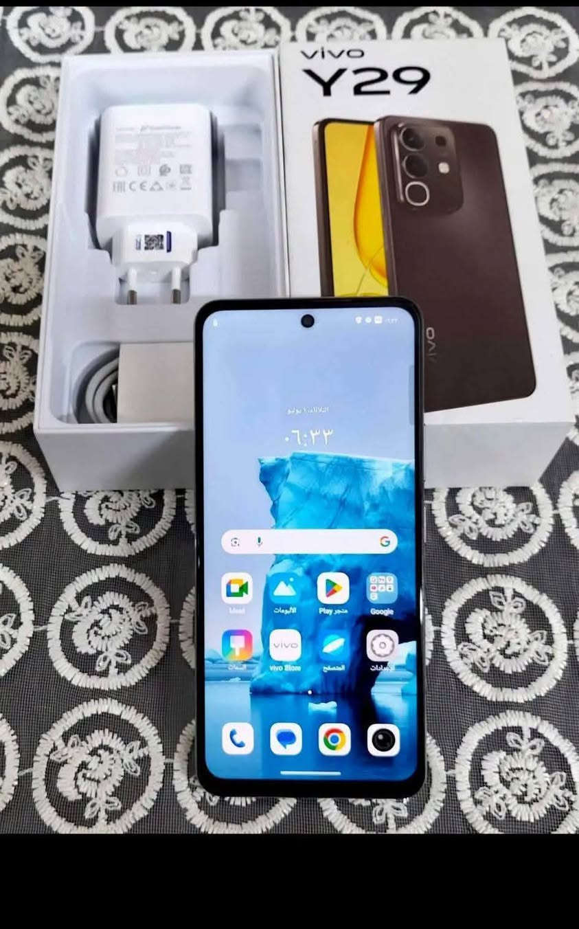 فيفو Y29 • بطارية ٦٥٠٠mAh • رام ١٦/٢٥٦