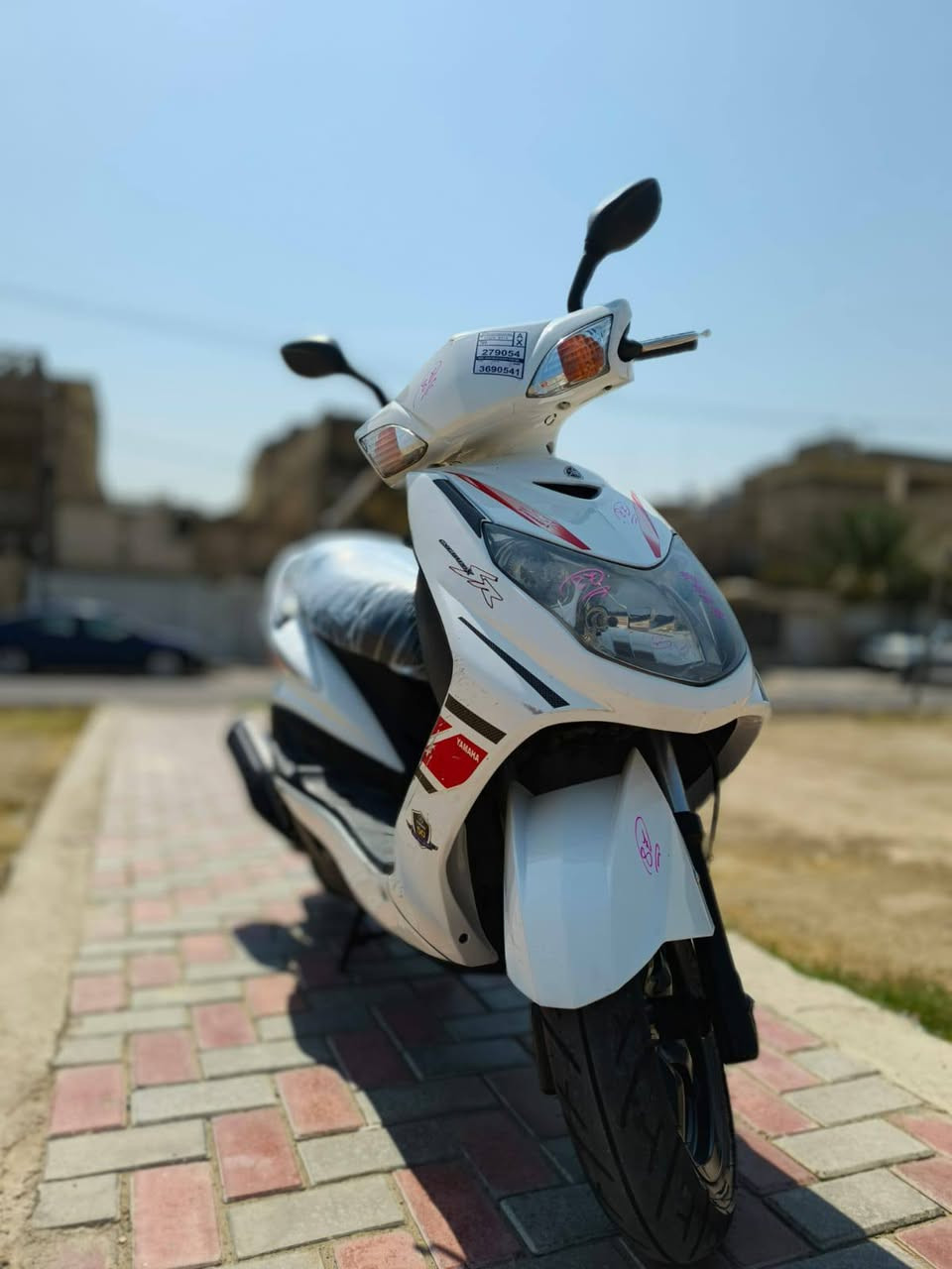 سلام عليكم.... مكلف بلنشر
دراجة سكنس(فحل )  🛵 للبيع
دراجة شلعه معدل كهربائيات كلهه شغاله 
دراجة جديده  بلادية
أي نقص مابيهة
جيب فيتر وتعال افحص
العنوان بغداد مدينه الصدر قرب مطعم ليمونه الاستفسار الاتصال على الرقم 📞 ***********
