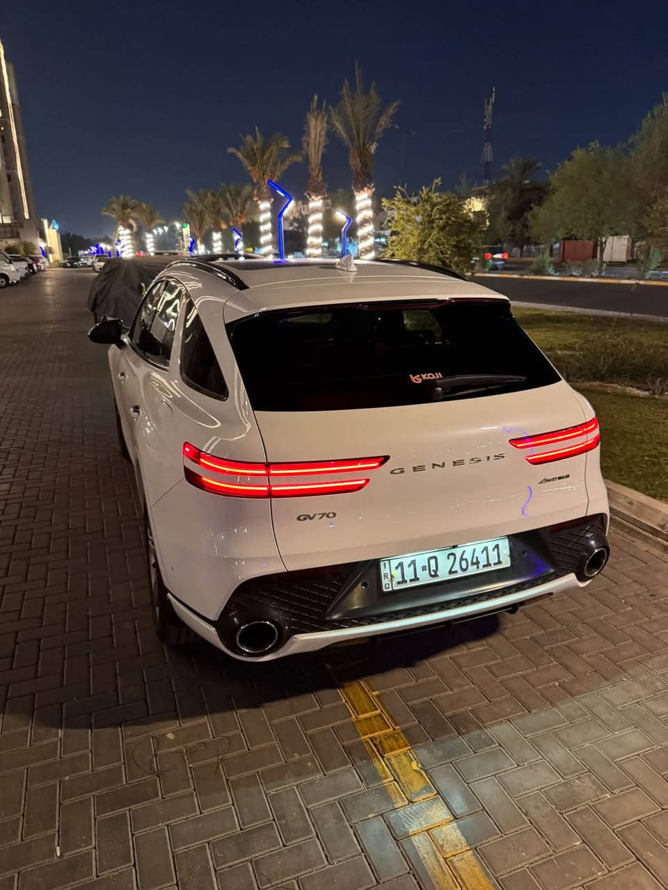 السلام عليكم 
GV70 2023 V6 3.5TT AWD فئه السبورت 
المسافه المقطوعه 
20الف وخمسميه 

الضرر : الدعامية و احافه البنيد تبديل دعاميه والبنيد اصلي وكاله نفس الون بالاضافه السياره دبل كود وموضح بل سونار داخل المنشور عدا البيبان الخلفيه والسياره من الأمام  بدون دواخل فقط دعاميه 
 وبدون يرباك
صور الحادث موجوده داخل المنشور
ملاحضه السياره گانما كلين تايتل ترابها زيرو 
نواقصها كفر تحت الماسحات وهوائيات دعاميه وبطائن تاير إماميه 

رقم الشاصي : KMUMCDTC0PU082284

رقم بغداد  بأسمي تحويل ثاني يوم 

السعر :(314)$ وبيها مجال….
مكانها حي الجهاد
***********
