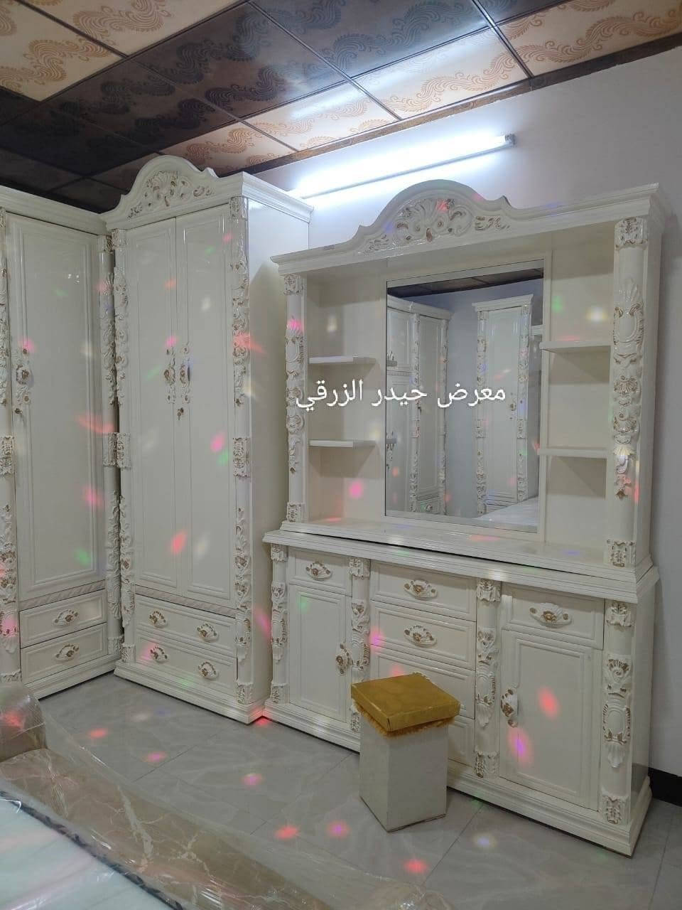 غرف نوم نقد و بالتقسيط على12و 18 شهر بدون مقدمة
خدمة استبدال الغرفة القديمة بغرفة جديدة مع الاتفاق على الفرق
العنوان الموصل الأيمن الصناعة القديمة اليابسات 
لمزيد من المعلومات التواصل على الرقم
*********** يوجد واتساب
المشمولين بالتقسيط جميع الموظفين والمتقاعدين وابطال الدفاع والداخلية

