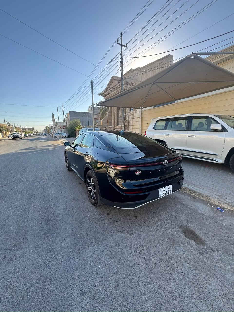 تويوتا كراون هايبرد
بلاتينيوم فل ٢٠٢٤ وارد خليجي عبد اللطيف
مكفوله كفاله عامه 
خمس كامرات
حساسات ٣٦٠
رادار امامي جانبي
تحكم كراسي امامي خلفي
نقطة عمياء 
شاشة ابل كار بلي
بردة خلفية 
مقاعد تدفئة  تبريد
ممشى السياره ١٥ الف كيلو
السعر ٣٥.٥٠٠$ وبيها مجال بسيط
رقم الهاتف :- ***********
