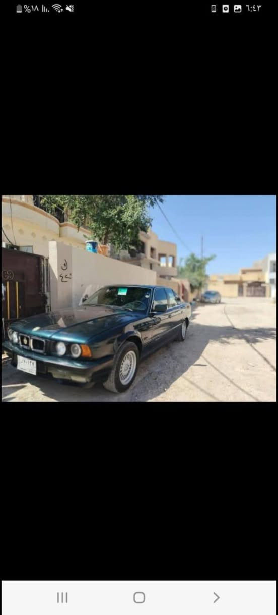 السلام عليكم بيم 525موديل 1991مسكر كير عادي تبريد شغال كهربايات كله شغالة سنوية لل29 تخم تاير سيارة حيل حلوة سعر 50بيه مجال ***********
