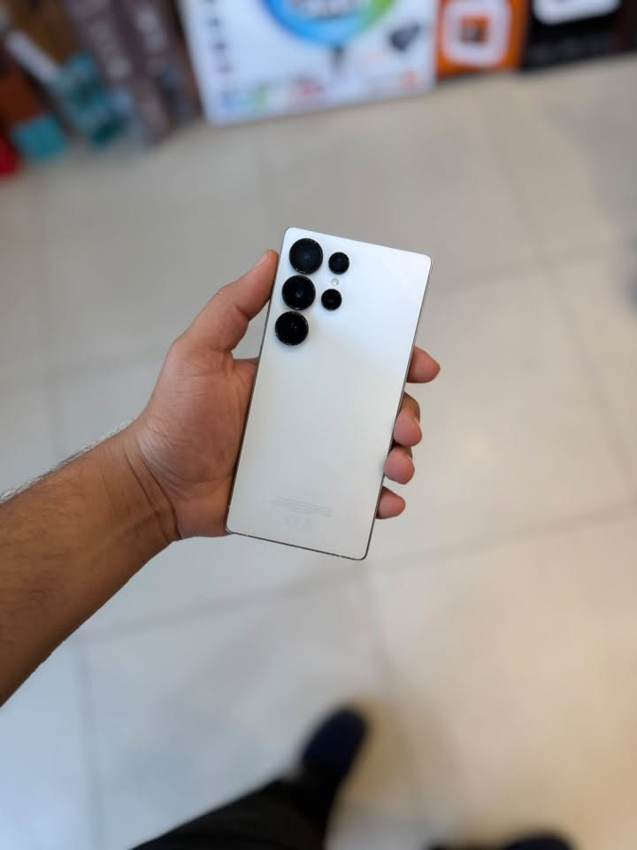 إسلام عليكم
S25 ultra 📱
الون ابيض 🤍
جهاز كلش نضيف شوف الصور 
ذاكرة 1 تيره ‼️
السعر 1.400 🔥
***********
