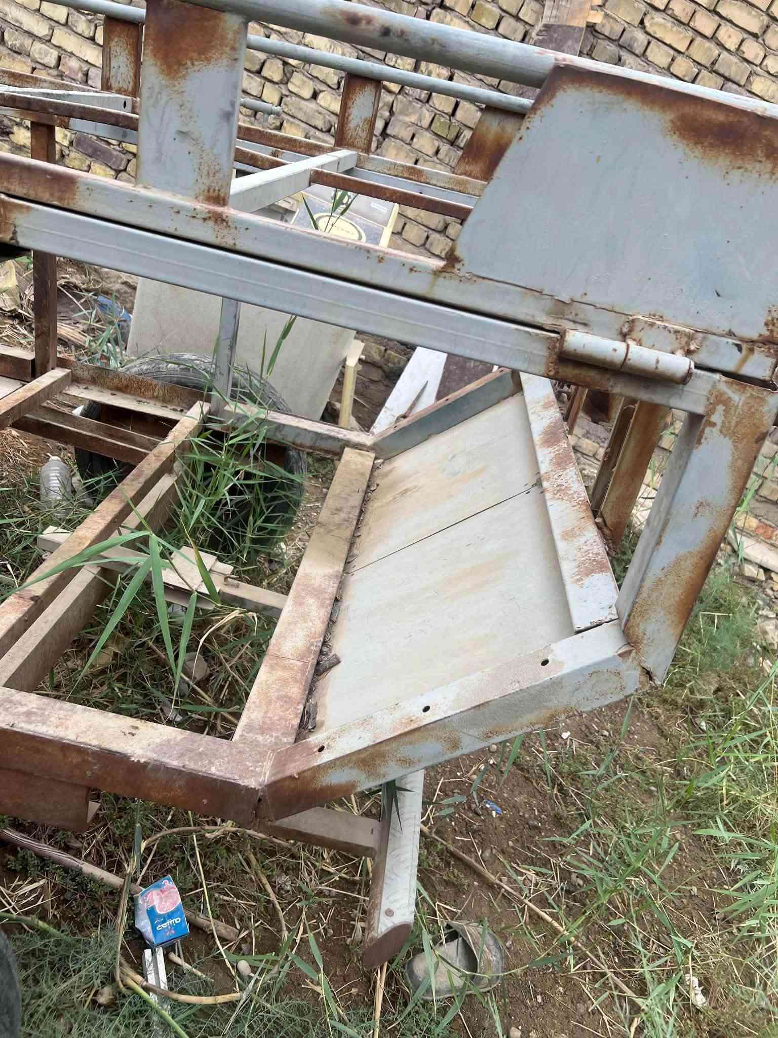 عربة مقطورة • تاير ١٤ • حدادة مضبوطه