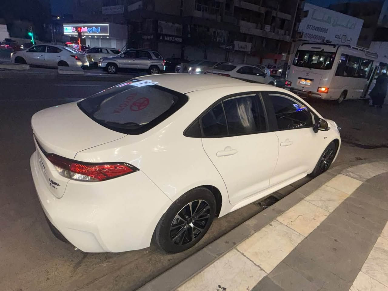 السلام عليكم
كورلا هايبرد موديل 2025 شكل الامريكي البيع
فول موصفات ماعده الكرسي مو كهرباء 
ماشيه 12 الف وقابله الزياده اخت الزيرو 
وبيه طخه خفيه ب جاملغ الخلفي 
ورصعتين 
***********  
مكان :الكراده ساحه كهرمانه 
السعر 154
