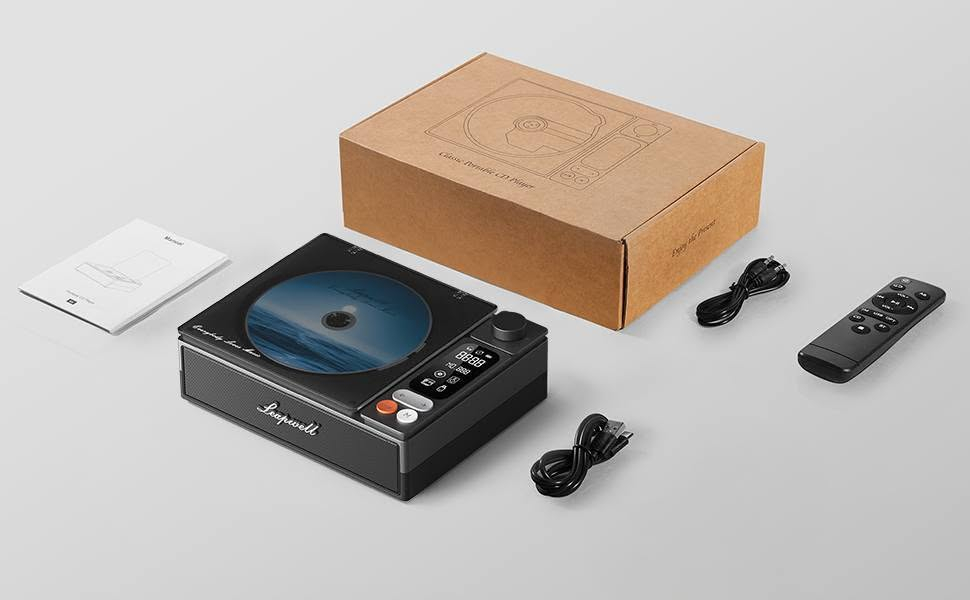فد قطعة راقية جدا Leapwell Portable Bluetooth Desktop CD Player (Model L-CD202B)
كارتون ريموت جديد غير مستخدم
للحجز ***********

