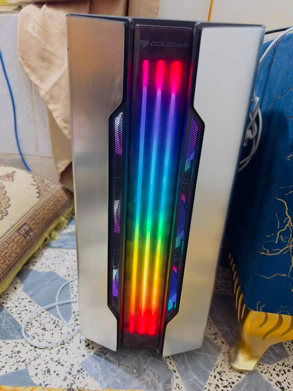 السلام عليكم بيسي للبيع

معالج AMD 5 3600 
كرت شاشه RX5600XT MSI
رامات 16g MSI ddr4 3200
مذر بورد MSI 470 PRO
مبرد هوائي جهتين 
بور سبلاي يمكن 550w
هارد عدد ثنين 1T مع256g

سعر 750 

***********
