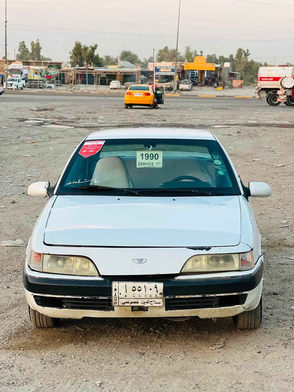 السلام عليكم للبيع دايو اسبرو مديل 1994محرك مفتوح المرغوب تايرات جدد صدر نص عمر كهربائيات كلها شغاله باتري جديد شرط التحويل مكان سامراء  السعر 17بيع مستعجل *********** /***********
