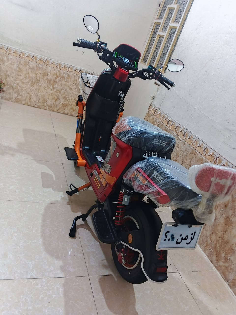 اسلام عليكم دراجه شخن خمسه باتري 16v موديل H900شرط الفحصالعنوان ديالى بلدروز  *********** السعر 500
