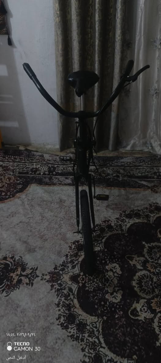 سلام عليكم بايسكل البيع بناتي حجم 26 التايرات حجم 20 السعر 40وبيه مجال
الرقم***********

نص مكتوب في الصور:
- ١٨:٥٤ ٢٠٢٦/٠٩/٢٤
- TECNO
- CAMON 30
- أدخل النص
- ١٨:٥٤ ٢٠٢٦/٠٩/٢٤ TECNO CAMON 30 أدخل النص