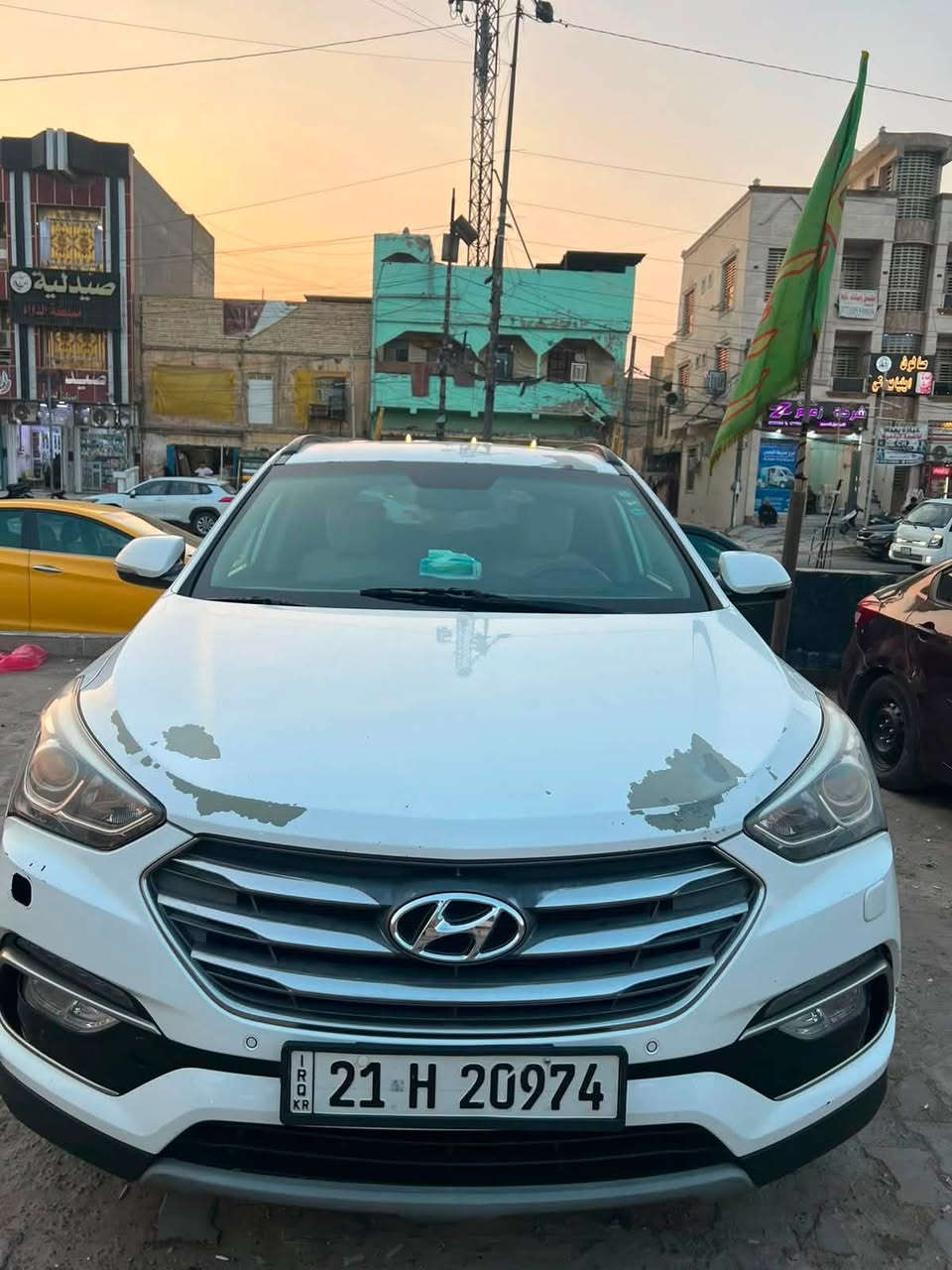سنتافية مديل2018 خليجي بدون ضربه
الموصفات:
بصمة
شكنات كهربائية
6 سلندر
7 راكب
3قطع تبريد
سايد بريك كهربائي
حساسات امامي خلفي 
مري شفط 
4 ويل
سيارة جديدة على وضع البلاد كفاله عامة ماعدى الجراد الي بالصور
للاستفسار 
***********
