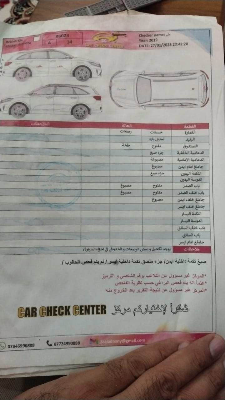 سورنتو ٢٠١٩ • ٦ سلندر ٣٫٥ لتر • ١٧٥٠٠٠ كم