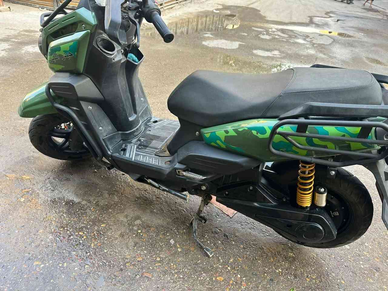 السلام عليكم دراجه شحن اباتشي بطاريه ليثيوم جديده 
 السعر 1250
 الاستفسار الاتصال *********** بي واتساب

