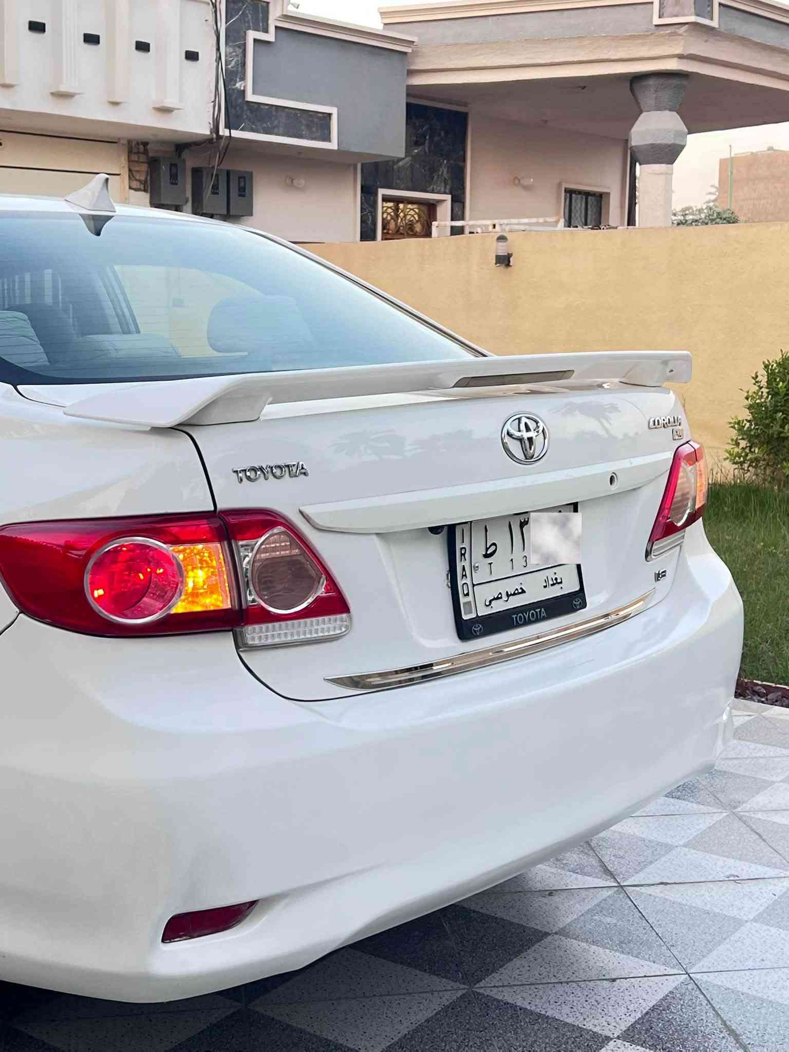 كورولا خليجي • ٢٠١١ • رقم بغداد