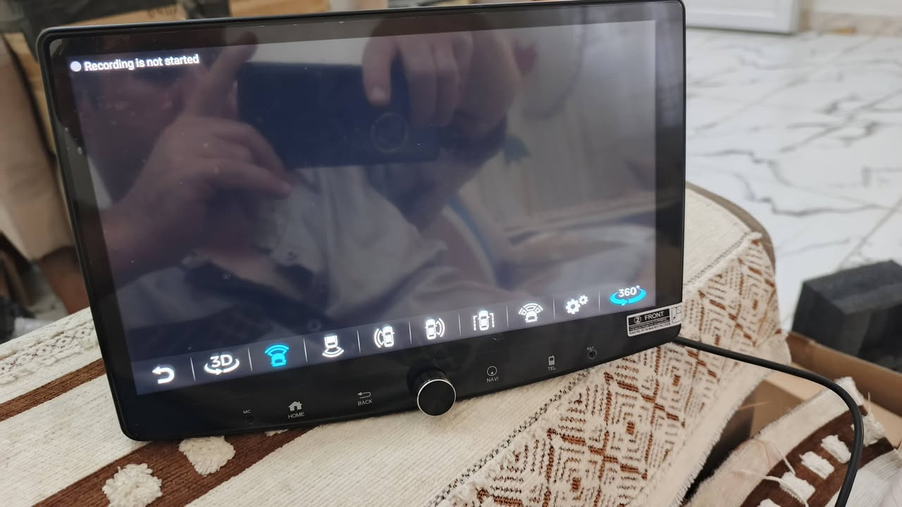 شاشه 10انج متحركه فول طابقين تكعد للكورلا سيم كارت رام كاربلي ستلايت فول برامج وسرعه حديثه ***********
***********

نص مكتوب في الصور:
- Recording is not started