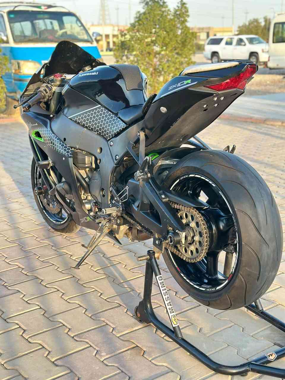 اللهم صلي على محمد وآل محمد
Zx10r 2016 للبيع
على مزاد اليابان
مكفوله من كلشي 
فقط مكاتبه بدون اوراق بدون رقم
اكرر بدون اوراق
مكاني واسط العزيزيه
متواجد خاص او واتساب
رقمي
***********
