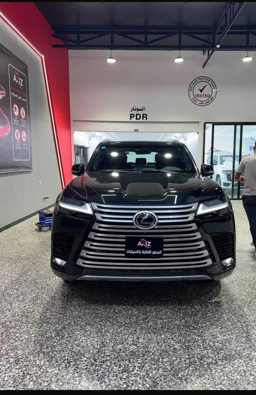 للبيع لكزسturbo  Sport 2023 – شركة ساس
الموديل: 2023
الوكيل: شركة ساس
المحرك: LX600
الممشى:20ألف كم

☎️***********

المواصفات:

فتحة سقف (سلايد)

نظام صوت مارك ليفنسون 25 سماعة

شاشة معلومات رقمية

شاشة لمس

5 كاميرات

كاميرا محيطية

رادار أمامي

رادار الحفاظ على المسار

حساسات أمامية وخلفية

مقاعد جلد باللون الأحمر

تبريد وتدفئة للمقاعد

مقاعد كهربائية مع حفظ الذاكرة

ستيرن كهربائي

بدلات تبديل السرعة (Paddle Shift)

ثلاجة

باب صندوق كهربائي

تشغيل بالبصمة

مرايا كهربائية

مثبت سرعة

وضعيات قيادة ECO

دبل

دبل هواء

بخاخات ماء للمصابيح

إنارة LED وزينون

حالة السيارة:

محرك وكير بشرط

هزة وبراد وسنوية جديدة

سبير منزل

السيارة باسمي والتحويل مباشر

نظافة زيرو ولا تحتاج أي مصروف
