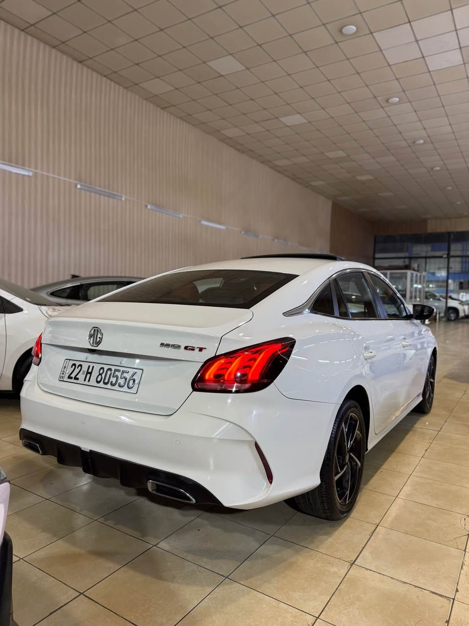 Mg gt 2022
 سفرى هةولير زةمانى شةريكةية
مكينة ١٥ توربو مكرغوبةكةية
سلايت
بسمة
كوشن جلد ناو سور
چوار كاميرة
كوشن كارةبا
رادار 
تعديت سرعة
فوليوم 
شاشة أكتيفة
١٠٦ هةزار كيلو مةتر رويشتوة زور پاكة سةنةوى و رةقةم نوية
دوو شوينى بچوكى پيدى ئارة سبوغ و تةزرة بةشةرت
گير و مةكينة بةشةرت
*********** أربيل, العراق

