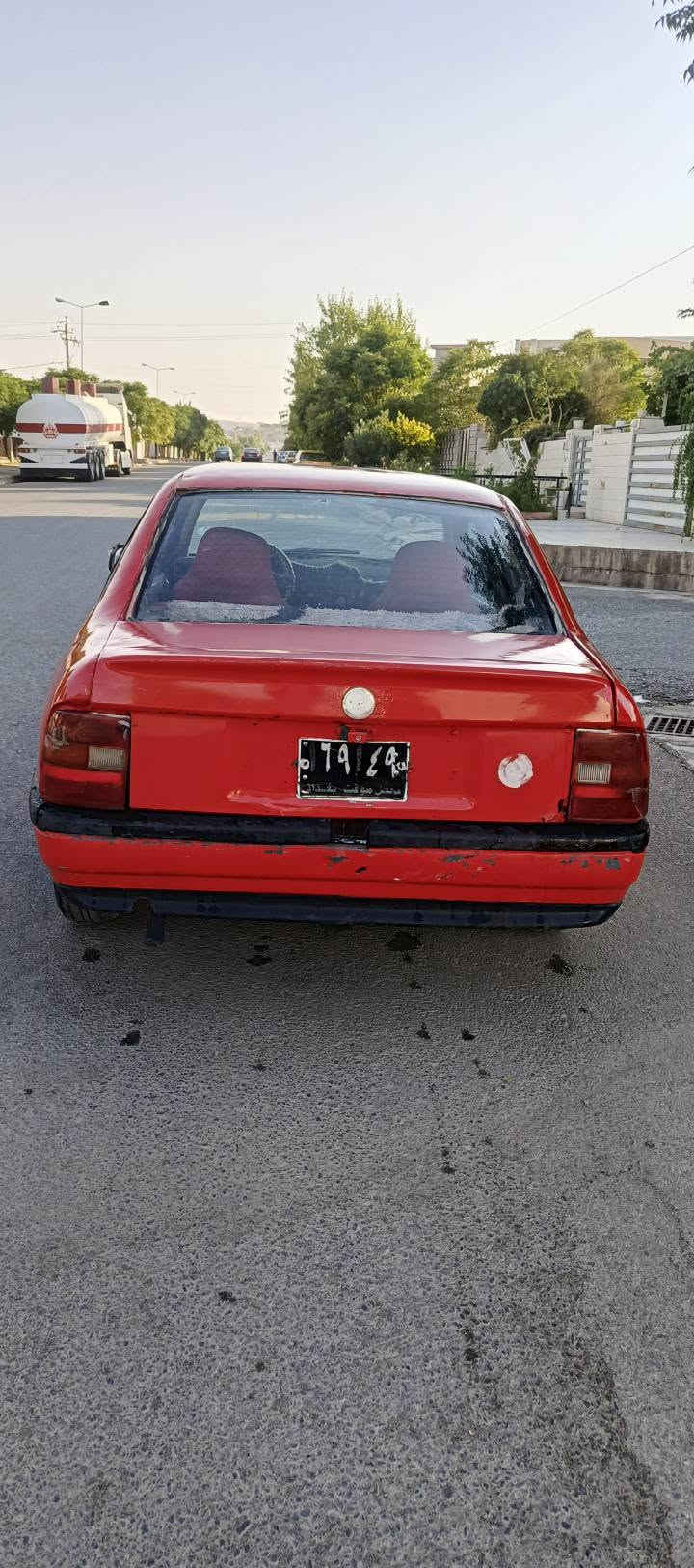 ئۆپڵ مۆدێل 1991
مەکینە 20
گێڕومەکینەی بێ عەیب 
سەرژمێری لەگەڵە 
کارەبایاتی کامل ئیشەکات 
لێدراوی قورسی هیچ نیە 
تایەویلی تازەیە 
گەرمیو لایتو فڵچەو هۆرینی ئیشەکات 
ڤیت پەمپو پلاکی تازە گۆڕاوە 
سعری 12 گەڵا شمشمل, السليمانية

