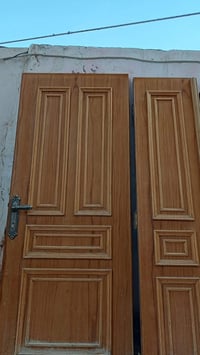 باب براني • باب غرفة • حديد درجة اولى