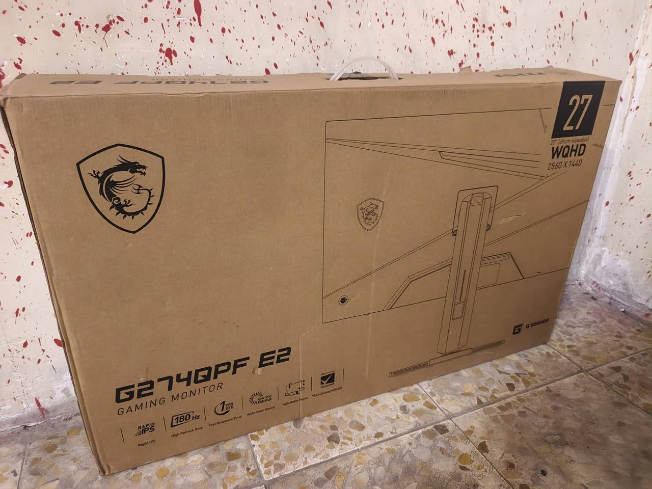 MSI G274QPF • ٢٧ إنج • ١٨٠ هرتز
