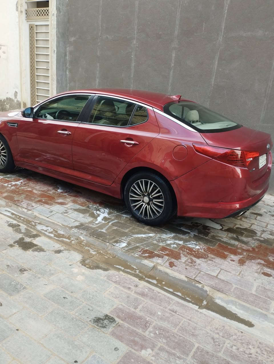 كيا اوبتيما • ٢٠١٣ • حادثه