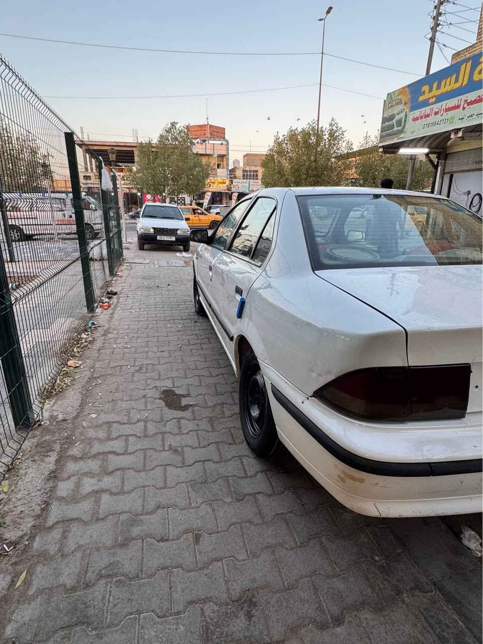 سمند موديل 11 كير مكينة مكفولات رقم قادسية مشروع وطني  مداور ثاني سيارة جاهزة مكفولة من الضربة القوية بيه خياسات ومصلحات فقط 27 وبيه مجال قليل مكاني النجف *********** النجف, العراق
