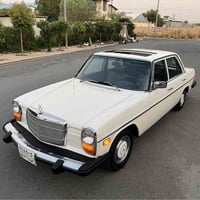 Mercedes Benz E240 D DIESEL 1974  موديل ١٩٧٤ مواصفات امريكي فول مواصفا...
