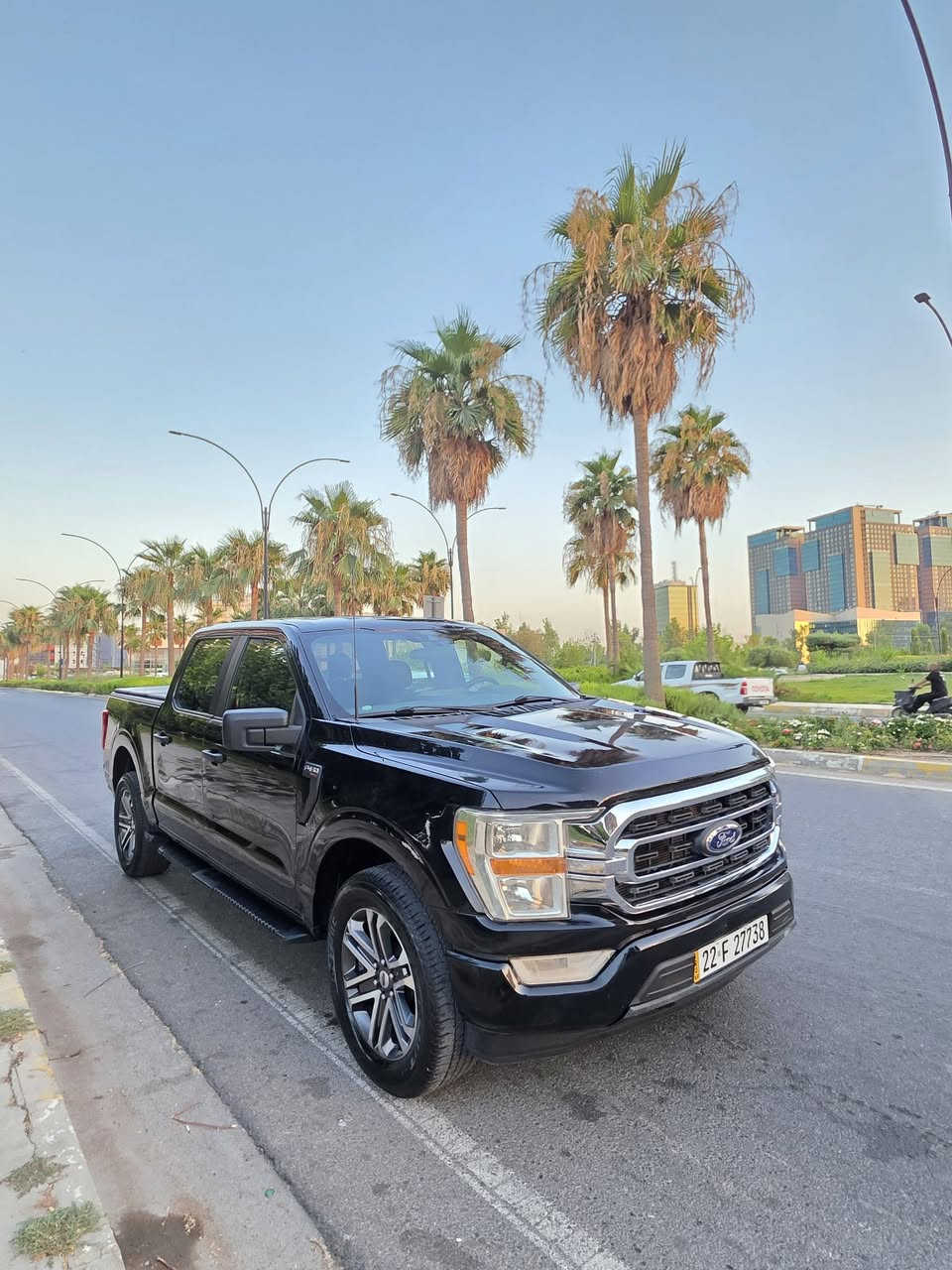 #للبيعf150
2022 stx
V8 5.0

السعر: 255$$$

ماشيه: 76 كم 
دبل أكسل(4x4)
قفل أكسل
٨ سلندر 
كير تعليك
كير 10 نمر
٢ مفاتيح
حساسات خلفية
تبريد مركزي
كاميرا خلفية دوارة 
مرايات هيتر
رادار امامي
رادار خلفي
٤ تايرات جديدة
دواسات بانزين&ستوب كهربائي
لايت ليد داخل بودي 
باب طويل بودي قصير (المرغوب)

كير و محرك و أكسل حدادية كلة بشرط

صبغ ٥ قطع بدون أرباك بدون دواخل بدون شاصي حادثها صطحي

مكان سيارة أربيل
للاستفسار: ***********
فقط بيع بدون مراوس
