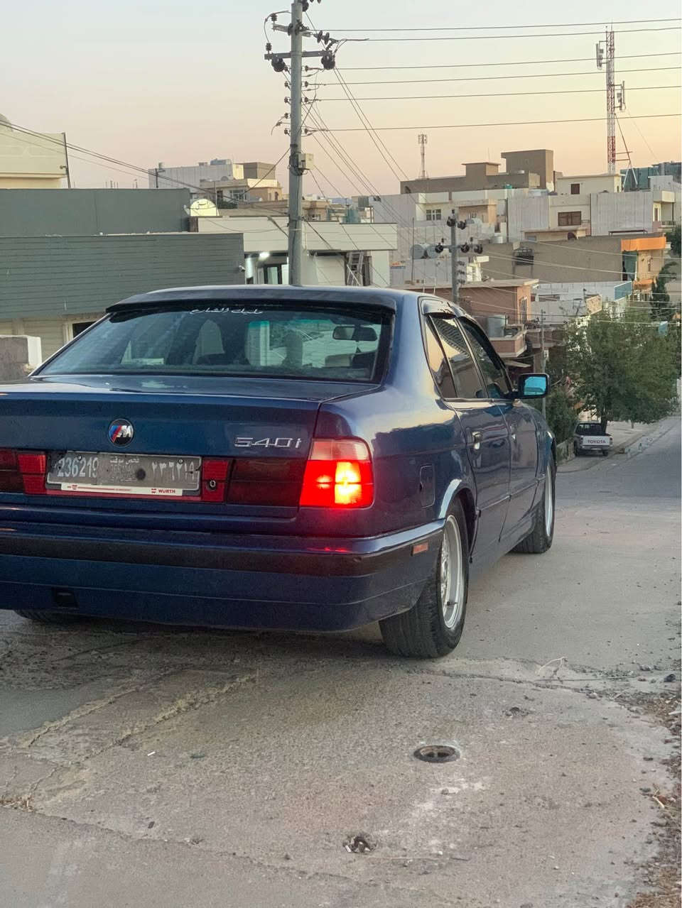 سه ره تا به ناوی خوا 
bmw
525گیر عادی
دو جام کاره با
کوشن جلد
لایت عه لقه
تایه ویلی موشه به ک 
کامل عه شیای ته بریدی پیوه یه 
به شه رتی گیرو مه کینه 
هه مو گیانی یش ئه کات
ئه کسلی قوفله
سه نه ویکی له گه له به هه دیه ئه ده می 
به شه رتی مالی مه ده نی 
موسوبراوه به شه رت
قوفل مه رکه زیه 
سعری 23گه لا💸💸یک توز مه عامه له ی برایان
شوین سلیمانی 
ژ*********** السليمانية, العراق
