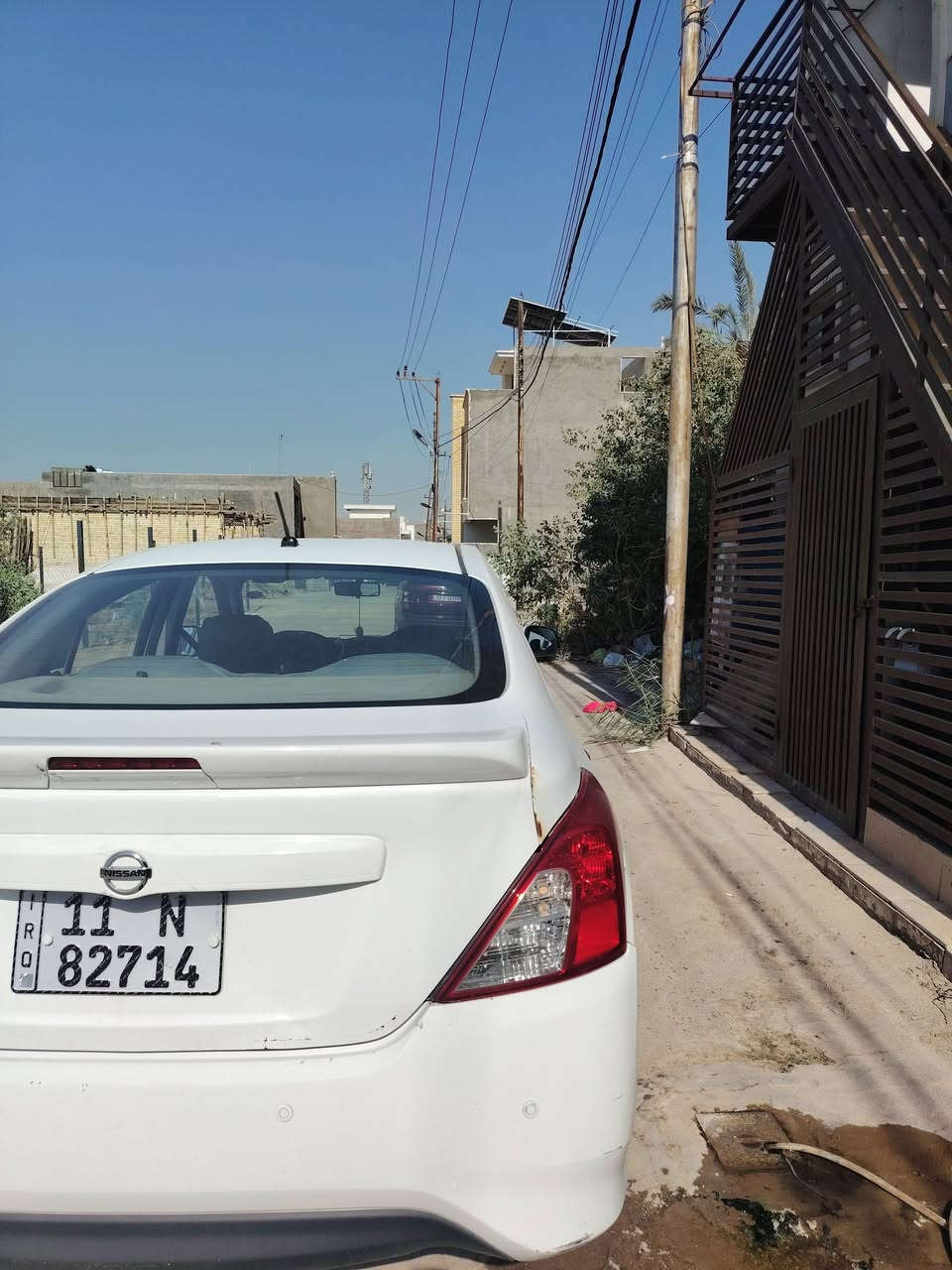 السلام عليكم
نيسان صني 2020 هندي بليته زركه
رقم بغداد انكليزي سنوية بأسمي تحويل ثاني يوم حادثها جنطة مبدل فقط دعامية حلفي وشخوط خفيفة كما موضح بالصور ماشية 130 الف قابل للزيادة مكاني بغداد الدورة السعر 97 ورقة ما عجبك السعر اترك كلمة طيبة والله يرزق الجميع 
***********2

