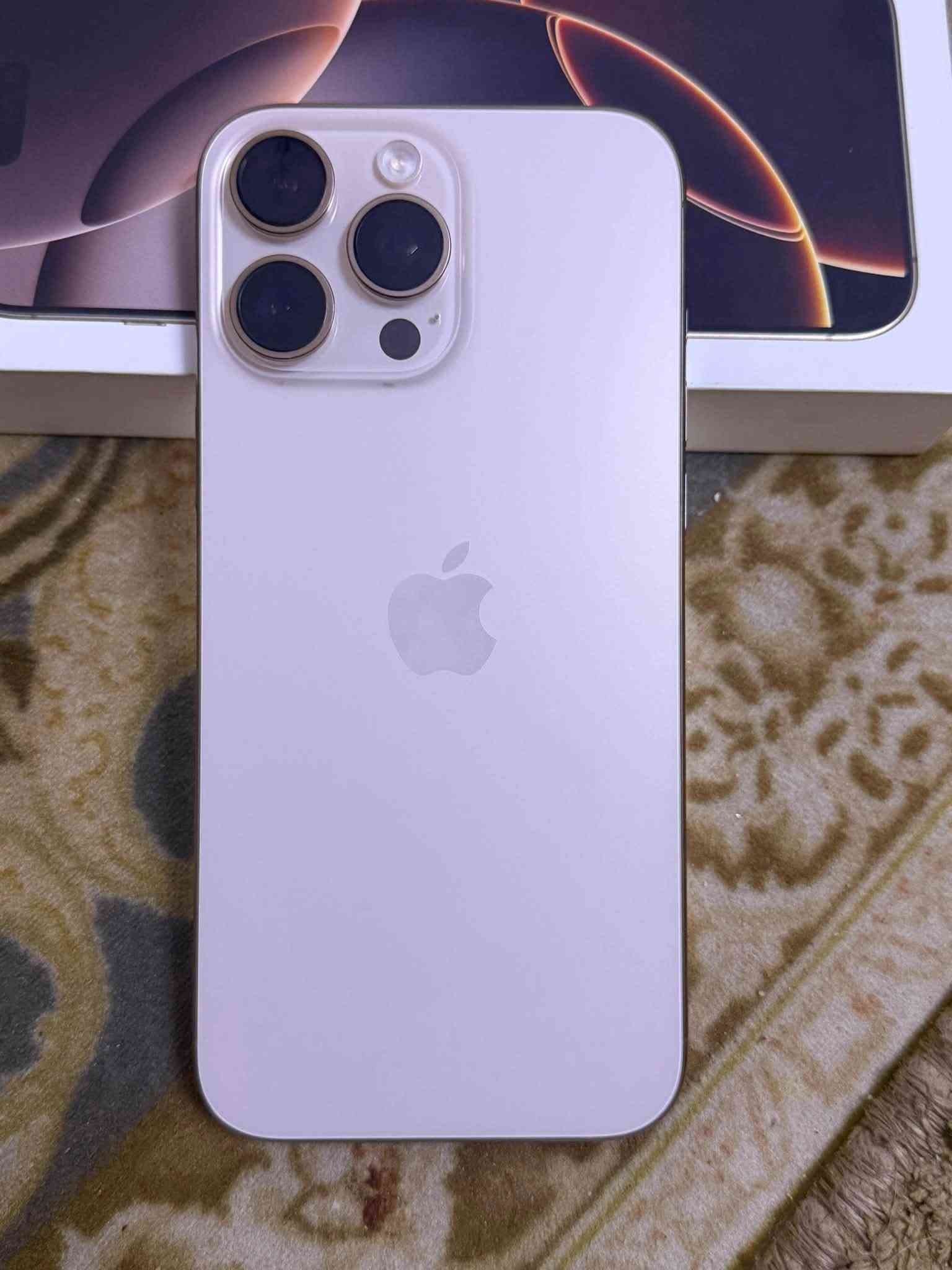 آيفون ١٦ برو ماكس • ٢٥٦ • نظافة ١٠٠٪